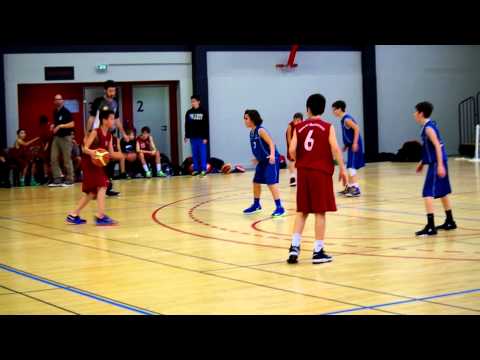 Basket TIC U12 2015 Midi Pyrénées Finale 1er quart temps