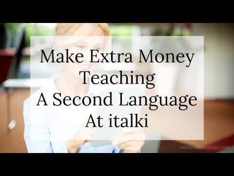 How To Earn Money Having Conversations In Your Native Language - Italki Review