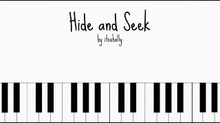 HIDE AND SEEK - ASTRO - Piano Tutorial
