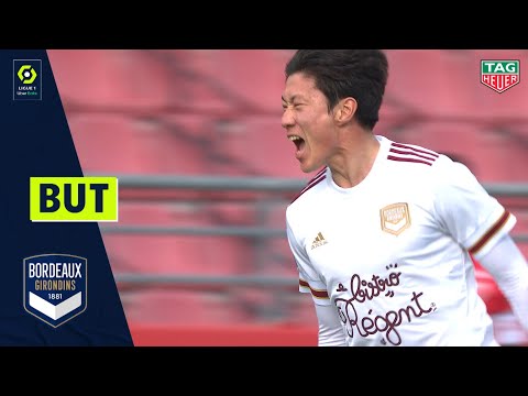 But Ui Jo HWANG (33' - FC GIRONDINS DE BORDEAUX) DIJON FCO - FC GIRONDINS DE BORDEAUX (1-3) 20/21