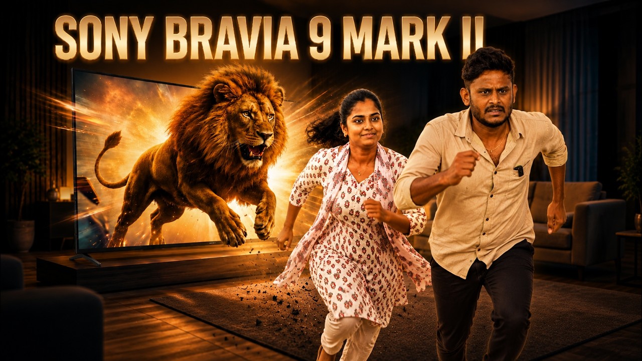 தியேட்டர் மாதிரி பிரம்மாண்ட Sony TV🤩