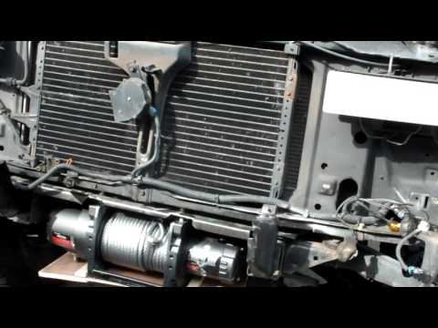 Hidden Winch install on 1997 Chevy Suburban K1500