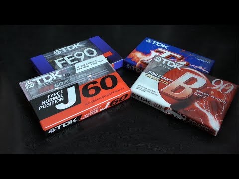TDK "Entry Level" Cassettes - Are there some secret treasures beneath these strange wrappers?