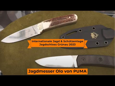 Internationale Jagd & Schützentage Grünau 2023: Neues Jagdmesser Olo von PUMA