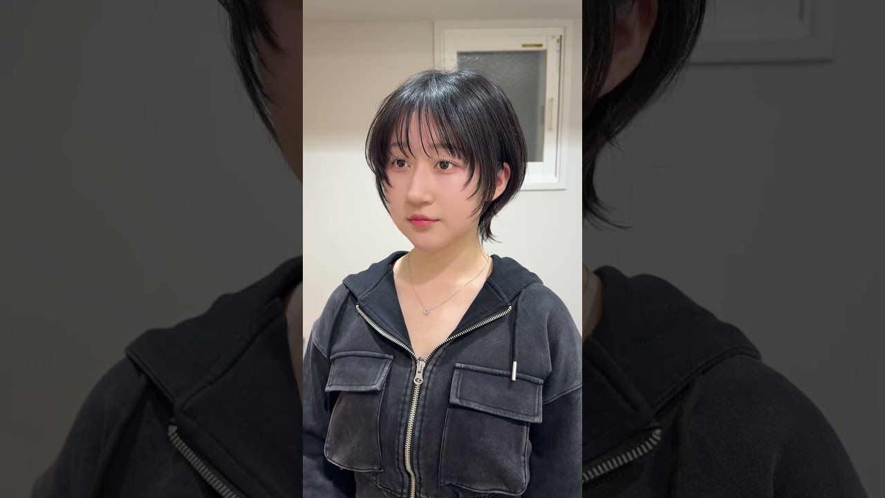 ウルフとショートの良いとこ取り🙆 #似合わせカット #ショートヘア　#ウルフカット