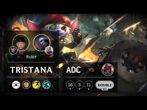 Tristana ADC vs Xayah - KR Challenger Patch 9.7