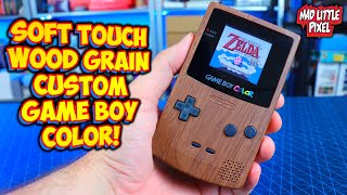 Soft Touch Custom Wood Grain Nintendo Game Boy Color! eXtremeRate Review