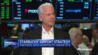 Hospitality group OTG CEO on partnering with Starbucks to improve airport experience