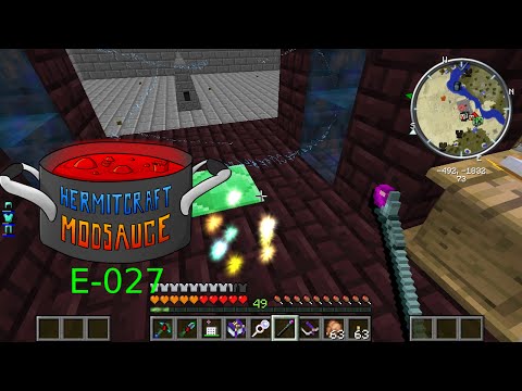 Minecraft Mod Sauce Ep 27 Heal & Lightning HermitCraft Modded Minecraft