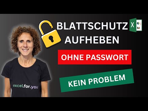 Excel Blattschutz OHNE Passwort entfernen – So geht’s! 🔓🚀