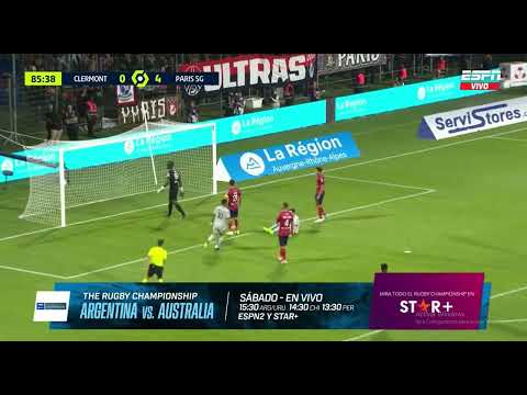 Messi's acrobatic goal vs Clermont Foot