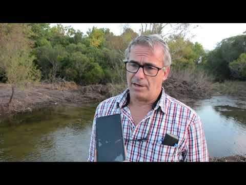 Intendente Olivera recorrió obras  realizadas en camino a Cañada del Pueblo