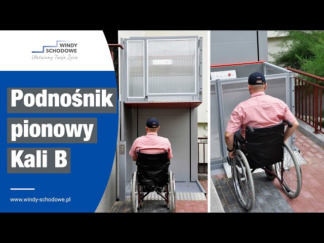 Podnośnik dla niepełnosprawnych w bloku KALI B | Windy Schodowe