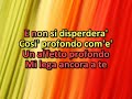 Gianni Morandi - Un Abbraccio Fortissimo - KARAOKE