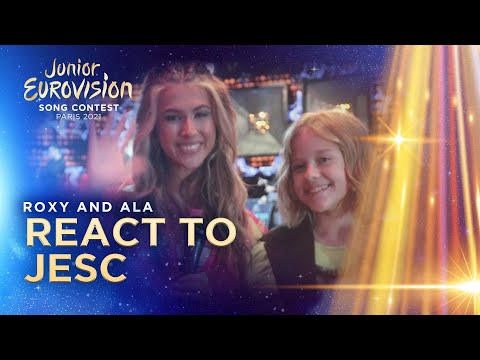 Roksana Węgiel and Ala Tracz REACT to Junior Eurovision songs 🇵🇱