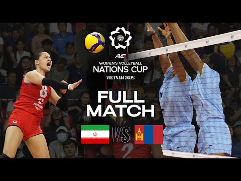Iran vs. Mongolia - Pool Play | AVC Women's Nations Cup