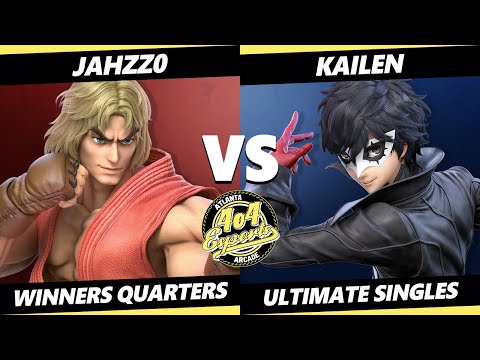 4o4 Smash Night 48 Winners Quarters - Jahzzo (Ken) Vs. Kailen (Joker, Peach) SSBU Ultimate