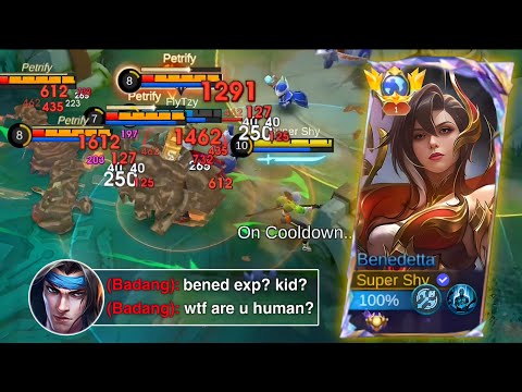 THIS IS WHY BENEDETTA IS THE BEST HERO TO COUNTER BADANG | MOBILE LEGENDS