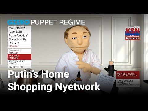 Putin's Home Shopping Nyetwork | PUPPET REGIME