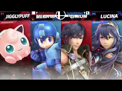 AlphaBorb & Locke vs Locke & Shinkou - Ultimate Doubles Winners Quarterfinals - Evergreen Rising #10