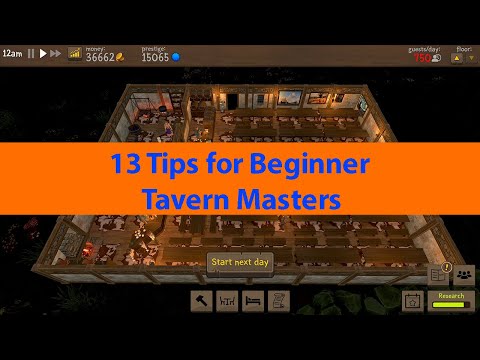 Tavern Master 13 Tips