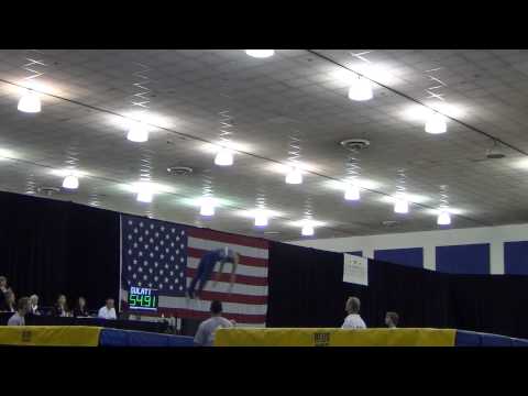 Logan Dooley - Men's Trampoline Finals - 2012 USA Gymnastics Championships