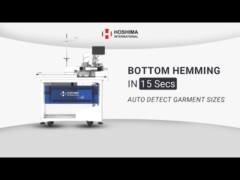 Master Bottom Hemming for T-Shirts & Knitwear with HSM-HYT-1006B | Hoshima International