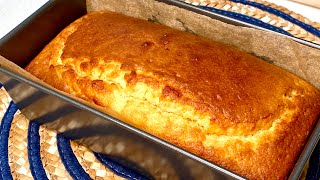 You can make this easy cake every day! Italian  cake that melts in your mouth with 1 lemon
