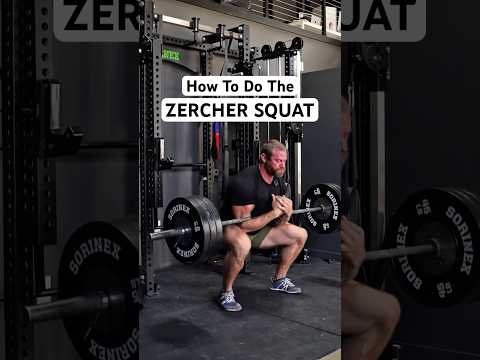 Zercher Squats: The Most Functional Squat You Can Do #zerchersquat