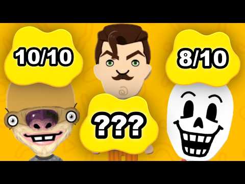 We Rated 100 VIEWER Tomodachi Life: Living the Dream Miis