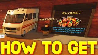 HOW TO GET RV QUEST + ALL COMIC BOOK LOCATIONS in A DUSTY TRIP! ROBLOX