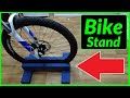 How To Make A Simple Wooden Bicycle Mountain Bike Stand
