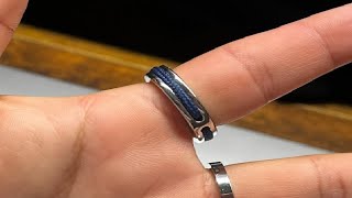 BTEYIVTA Stainless Steel Rings, Elegant Unisex Wedding Band, Symbol of Love and Unity Review