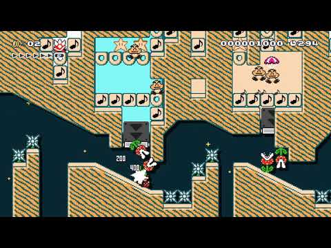 SMM2 - ♪ Come On Down!!! - By DTSpies (Super Mario Maker 2)