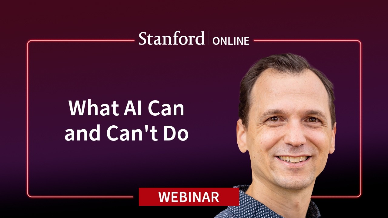 Webinar: What AI Can and Cannot Do: Intelligence Augmentation in Practice with Michael Bernstein