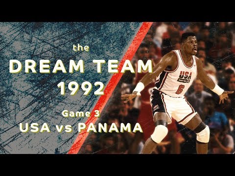 Dream Team 1992: "Return to Olympus"/ Game 3/ USA vs PANAMA/ FULL GAME HIGHLIGHTS