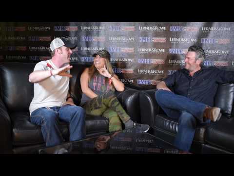 Blake Shelton Country Thunder interview with Chris and Nina jp