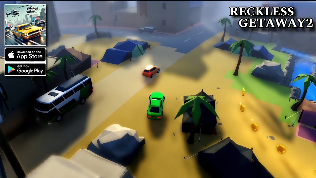 RECKLESS GETAWAY2  - ULTIMATE XTREMELINE CAR ESCAPE(Android/iOS)