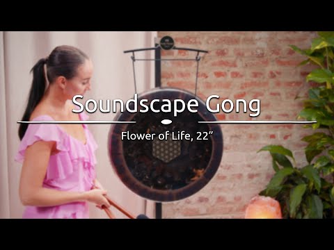 Meinl Sonic Energy Soundscape Gong 22" Flower Of Life image 6