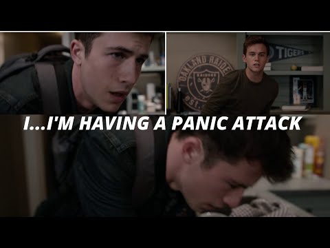 13 Reasons Why S04 Clay having a Panic Attack in front of Justin