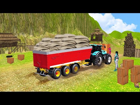 Chained Tractor Towing Rescue । Offroad Driver Vechies Simulator। Android Gameplay
