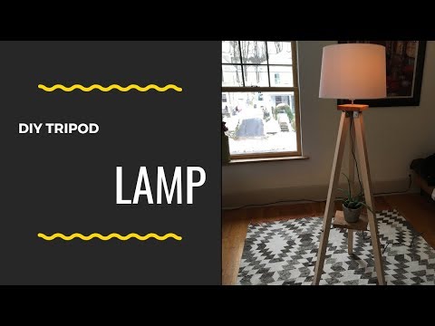 DIY Tripod Lamp