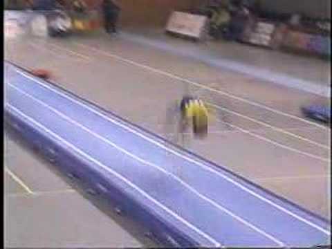 2003 World Tumbling Championships Olena Chabanenko UKR Pass2