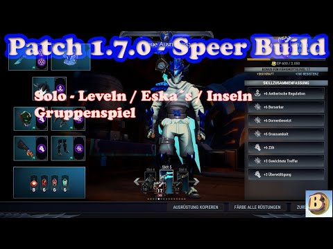 Dauntless Speer Build - Wundschaden - 1.7.0