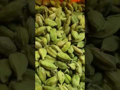 Green Cardamom 8mm & Above Bold (Export), 1 kg