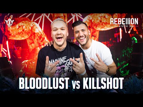 BLOODLUST vs KILLSHOT @ REBELLiON 2022 - One With The Tribe