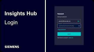 Insights Hub - Login
