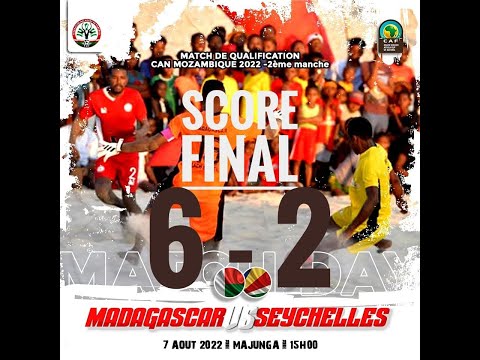 ⚽ Qualifications CAN BEACH SOCCER - Mozambique 2022 🇲🇬 Madagascar 6 -  2 🇸🇨 Seychelles