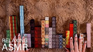 ASMR Clacky Magnetic Blocks (🎧 soft spoken, sorting, building, tapping)