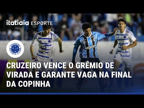CRUZEIRO É VALENTE, BUSCA VIRADA CONTRA O GRÊMIO E VAI À FINAL DA COPA SÃO PAULO
